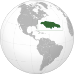 Jamaica (orthographic projection)