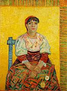L'italienne, Vincent van Gogh, 1887, Mirdi Orsay, Pariz