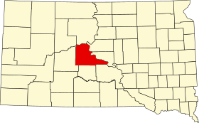 Localisation de Comté de Stanley(en) Stanley County