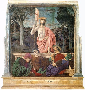 Piero della Francesca - Feltámadás, Sansepolcro, Olaszország