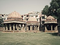 Pavilions in the Hauz Khas Complex, Delhi
