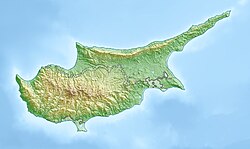 1222 Cyprus earthquake is located in Cyprus