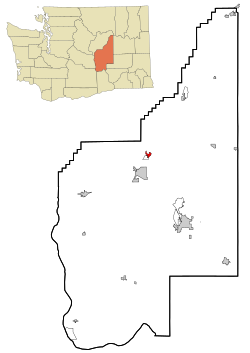 Location of Soap Lake, Washington