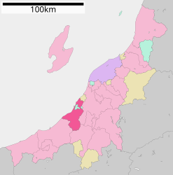 Kashiwazaki – Mappa