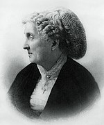 Paulina Kellogg Wright Davis, main organizer of the first National Women's Rights Convention,[71] author of The History of the National Woman's Rights Movement
