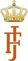 Monograma Real do Principe João Friso dos Países Baixos
