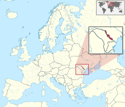 Localização da Transnístria