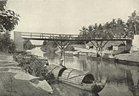 A Canal scene in Travancore.