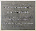 Memorial plaque to Jakob van Hoddis