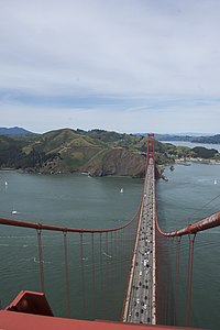 View of Marin from the south tower