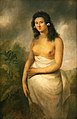 John Webber, Poetua (1777), une des premières représentation de femme polynésienne faites par des peintres occidentaux.