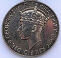 George VI (2nd type); omits 'INDIAE IMP' (1949–1952)