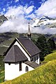 โบสถ์น้อยบนภูเขา ที่แซร์มัตต์ ในเทือกเขาแอลป์