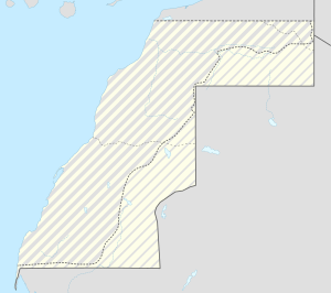 تیفاریتی در صحرای غربی واقع شده