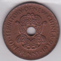 1936 New Guinea Penny