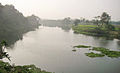 ভারত-বাংলাদেশ সীমান্তের বাঙ্গাবাড়ী ইউনিয়ন অংশে ট্যাংগন নদী
