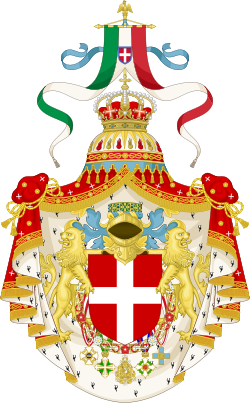 Viktor Emmanuel III av Italias våpenskjold