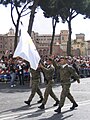 LOK officers marching at Republic Fest Military Parade in Italy, 2007.