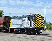 Rail Force One 692 in het Westelijk Havengebied van Amsterdam (2022).