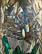 Robert Delaunay, La ville n. 2, 1910–11