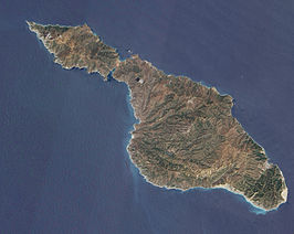 Santa Catalina vanuit de ruimte