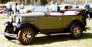 Whippet Model 96A Touring 1929
