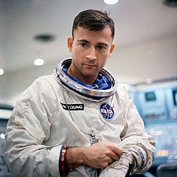 John Young, suited up for Gemini 3