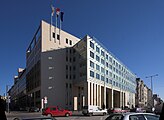 A BCE 2007-ben átadott C épülete, ahol az egyetem könyvtára is található