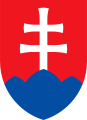 Coat of arms of Autonomous Slovak land within the Second Czechoslovak Republic (1938–1939) and First Slovak Republic (1939–1945)