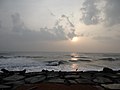 Early morning by the Bay of Bengal