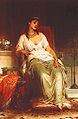 Kleopatra, av Frank Dicksee, tidlig 1900-tall