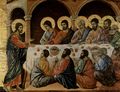 Apparizione alla cena degli apostoli