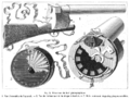 Image 13Louis Poyet [fr]'s engraving of the mechanism of the "fusil photographique" as published in La Nature (april 1882) (from History of film technology)