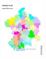 Hassan Taluk - Grama Panchayat and Village Map