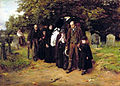 I am the Resurrection and the Life, or, A Village Funeral, 1872