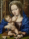 Мадонна с Младенцем. Ок. 1530. Дерево, масло. Частное собрание