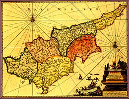 Regno di Cipro - Localizzazione