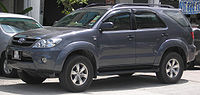 Toyota Fortuner Main article: Toyota Fortuner