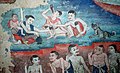 Murals inside Wihan Lai Kham