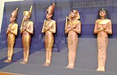 Shabtis, many of which were found in the annexe