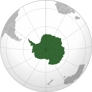 'Na mappa ell'Antartide