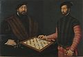 Image 30Antonis Mor, 1549, Von Sachsen vs. a Spaniard (from Chess in the arts)