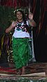 Image 18A Tuvaluan dancer at Auckland's Pasifika Festival. (from History of Tuvalu)