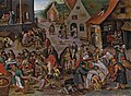 Las obras de misericordia, de Pieter Brueghel el Joven.