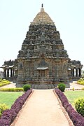Rear view showing lateral entrances of the Mahadeva Temple at Itagi.