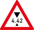 Height restriction ahead