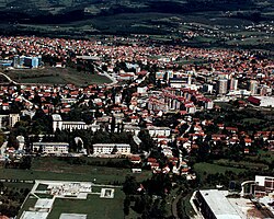 Panorama of Bugojno