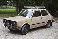 Fiat 127 Rustica (with the 147's original taller front)
