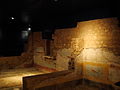 Domus dell'Ortaglia (2) - muri con resti di affreschi romani del secolo II d.C.