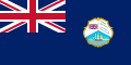 Bandeira da Honduras Britânicas, vigente de 1919 a 1981